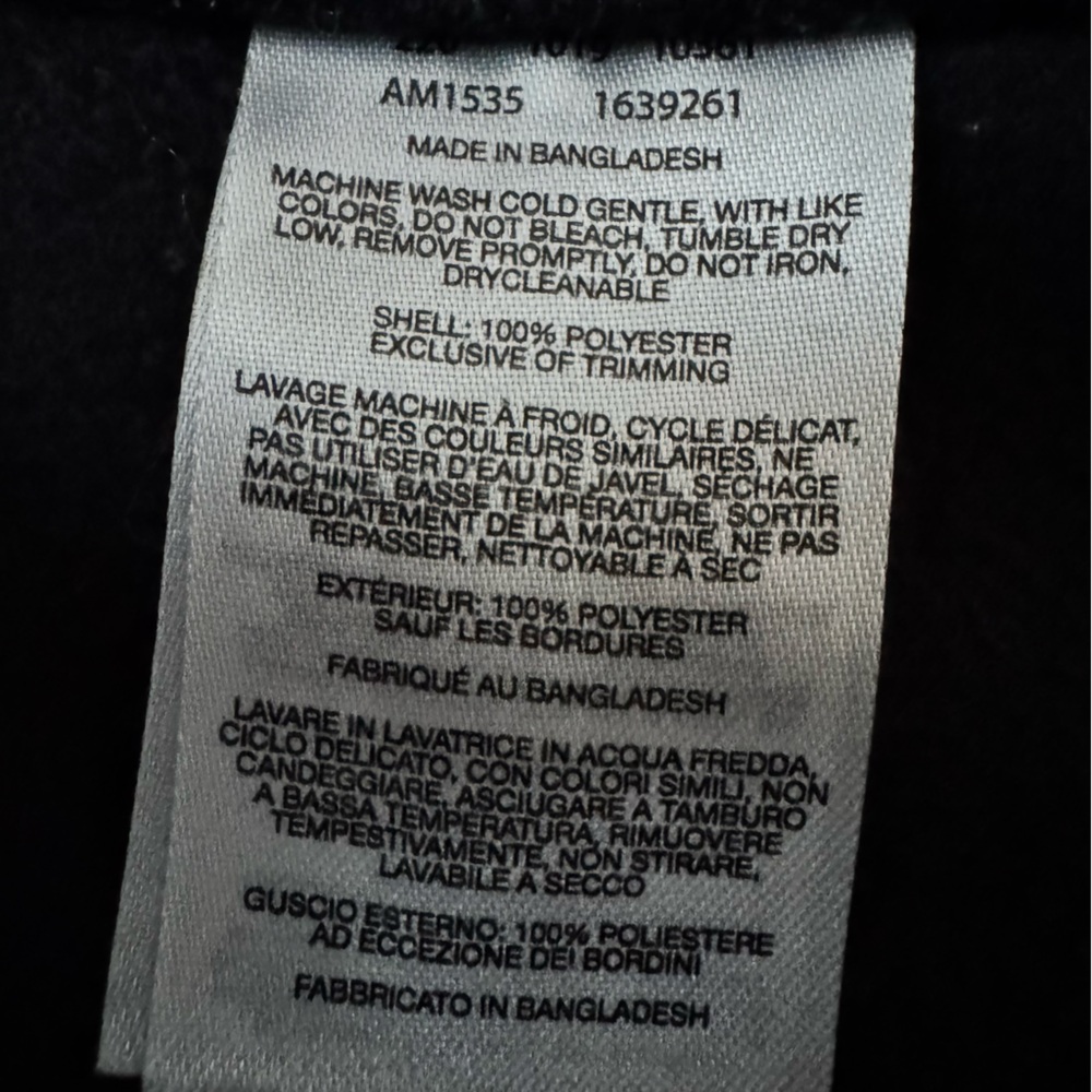 Columbia Men's Steens Mountain Fleece Vest With Zipper Pockets Black Size L - Picture 6 of 11